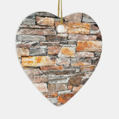 旗石 |自然石パターン |レンガ セラミックオーナメント (右)