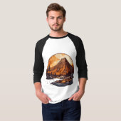 旗石(s) tシャツ (正面フル)