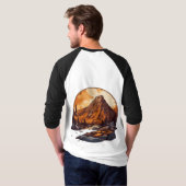 旗石(s) tシャツ (裏面フル)