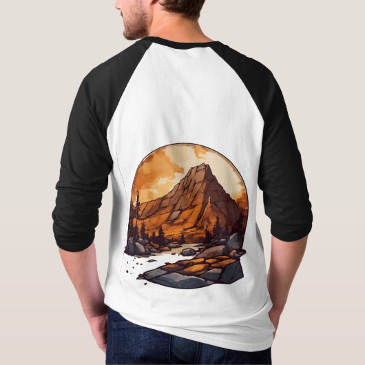 旗石(s) tシャツ (裏面)