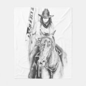 旗艦船 フリースブランケット (正面)