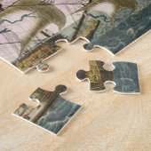 (旗艦)英国の艦隊、飛行の王室の ジグソーパズル (側面)