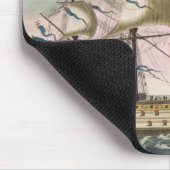 (旗艦)英国の艦隊、飛行の王室の マウスパッド (コーナー)