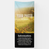 旗2.5x8の縦のイメージ及び文字のテンプレート 横断幕 (縦)