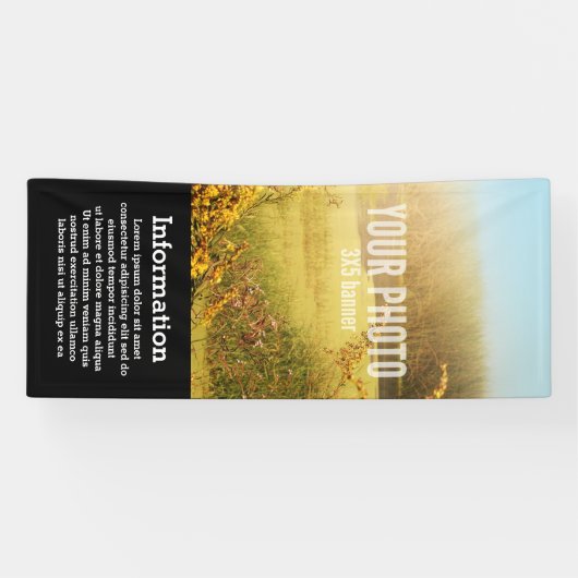 旗2.5x8の縦のイメージ及び文字のテンプレート 横断幕 (横)