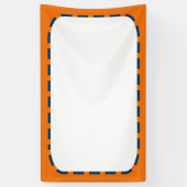 旗3X5 ftのテンプレートDIYの簡単は文字の写真IMGを加えます 横断幕 (縦)