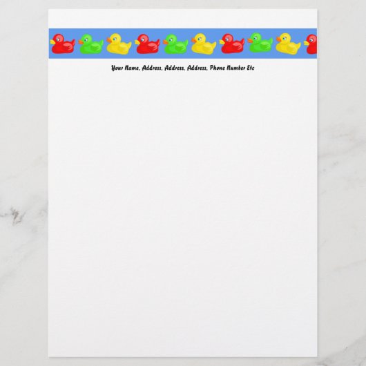 旗、あなたの名前、住所、住所、Addreを…引込めて下さい レターヘッド (正面)