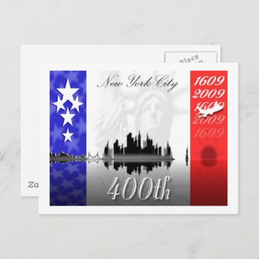 "旗" ポストカード (正面/裏面)