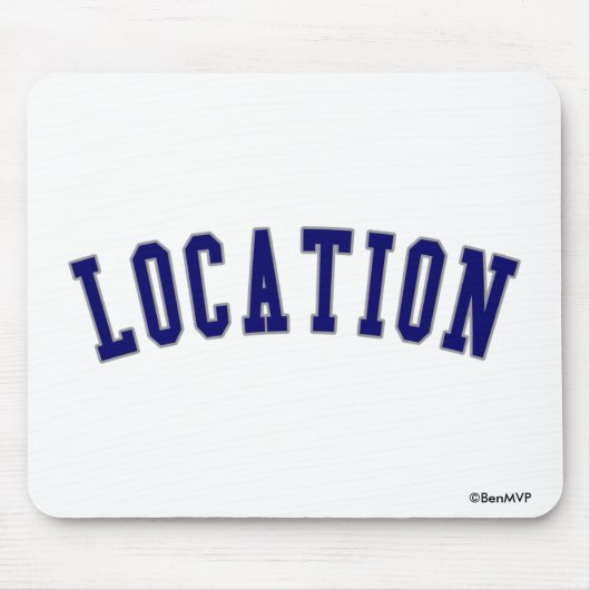 旗 マウスパッド (正面)