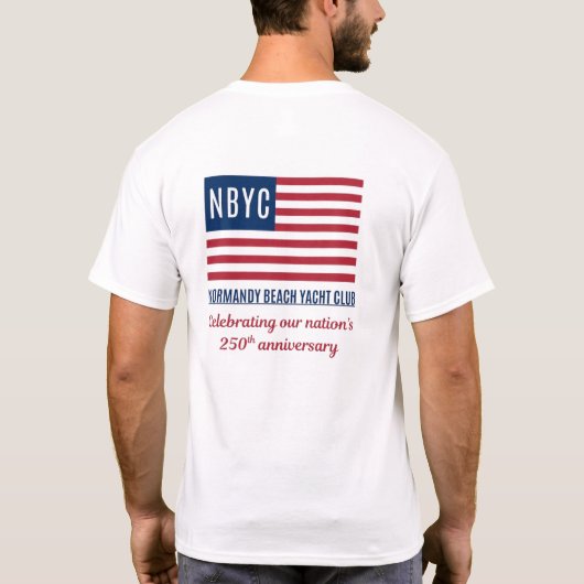 旗 Tシャツ (裏面)