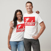 旗FMLN Tシャツ (ユニセックス)