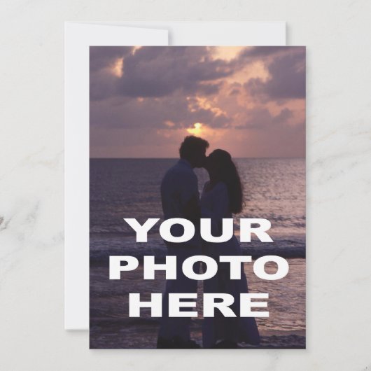 既にカスタム結婚したウェディングパーティの招待状 招待状 (正面)