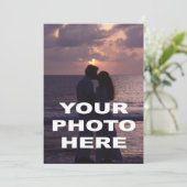 既にカスタム結婚したウェディングパーティの招待状 招待状 (スタンド正面)