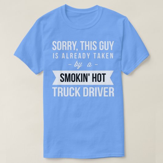 既にホットトラックの運転手に吸い込まれている Tシャツ (デザイン正面)