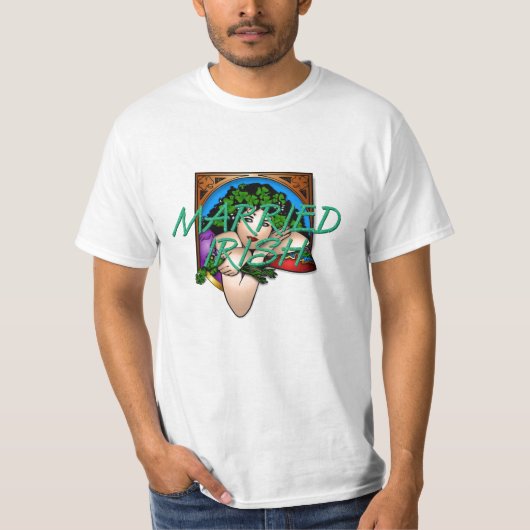 既婚のアイリッシュ Tシャツ (正面)