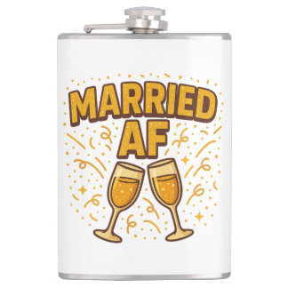 既婚AF フラスク - 面白い結婚祝い
