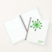 既存のガーニッシュ™手描きロゴ ノートブック (内部)