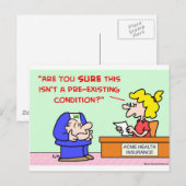 既存の病気 ポストカード (正面/裏面)