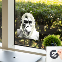 既存のLITE図形ベージュ色透明 ウィンドウサイン