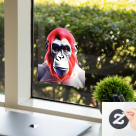 既存のLITE APE赤色の透明 ウィンドウサイン