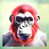 既存のLITE APE赤色の透明 ウィンドウサイン (シート3)