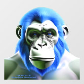 既存のLITE Ape青い透明な窓が貼り付く ウィンドウサイン (シート)