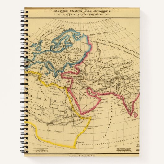 既知の世界退役軍人 ノートブック (正面)