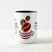 日々のコーヒーと茶の儀式 マグカップ (中央)