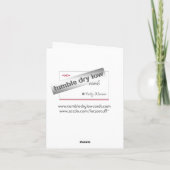 日々のサンキューカード サンキューカード (裏面)