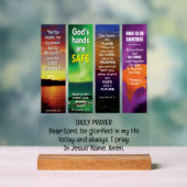 日々のバイブル肯定カスタマイズ可能なクリスチャン アクリルサイン (ニュートラル)