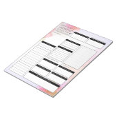 日々のプランナーなし ノートパッド (アングル)