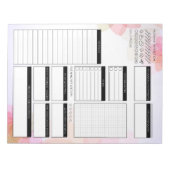 日々のプランナーなし ノートパッド (正面)