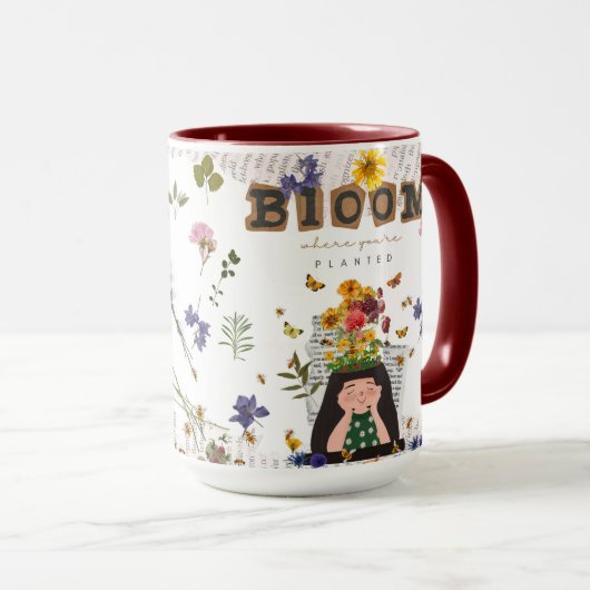 日々のモチベーション マグカップ (正面右)