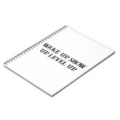 日々の上昇 – 高やる気を起こさせる実績を誇るノートブック ノートブック (左側)