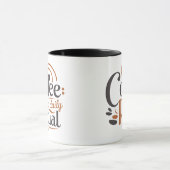 日々の儀式にコーヒーを飲む マグカップ (中央)