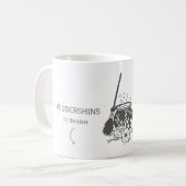 日々の儀式のマグカップ コーヒーマグカップ (正面左)