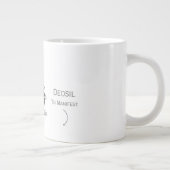 日々の儀式の専門マグカップ ジャンボコーヒーマグカップ (右)