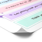 日々の前向き確認 ポスター (角)