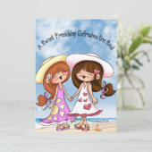 日々の友情に関するグリーティングカード（詩付き） サンキューカード (スタンド正面)