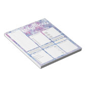 日々の心遣い習慣トラッカー ノートパッド (アングル)