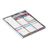 日々の心遣い習慣トラッカー ノートパッド (アングル)