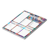 日々の心遣い習慣トラッカー ノートパッド (回転)