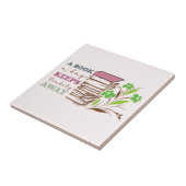 日々の現実保の本遠くに タイル (側面)