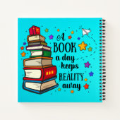 日々の現実保の本遠くに ノートブック (裏面)