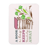 日々の現実保の本遠くに マグネット (縦)