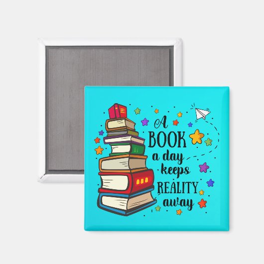 日々の現実保の本遠くに マグネット (正面/裏面)