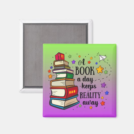日々の現実保の磁石遠くにの本 マグネット (正面/裏面)