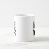 日々の生産性を向上 コーヒーマグカップ (中央)