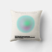 日々の肯定表明 クッション (裏面)