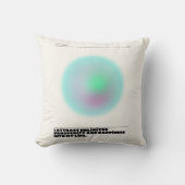 日々の肯定表明 クッション (正面)